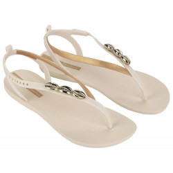 CHANCLAS DE MUJER IPANEMA SALTY II SANDAL FEM BEIGE/GOLD - Querol online