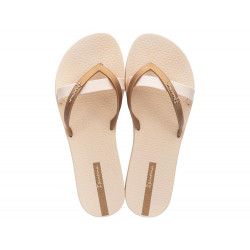 CHANCLAS DE MUJER IPANEMA KIREI FEM BEIGE/GOLD - Querol online