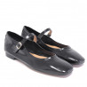 Bailarinas Redlove negras clásicas de piel charol tipo Mary Jane