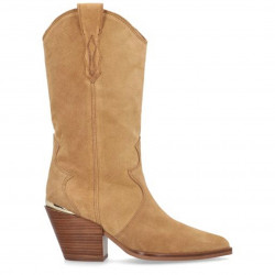 Botes de taló Alpe vermont marrons de pell