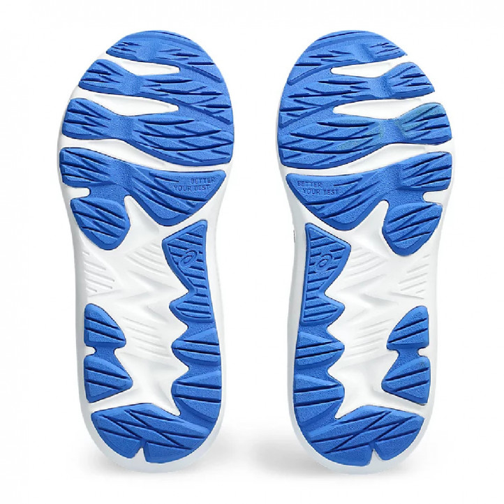 Zapatillas deporte Asics jolt 4 azules y logo amarillo - Querol online