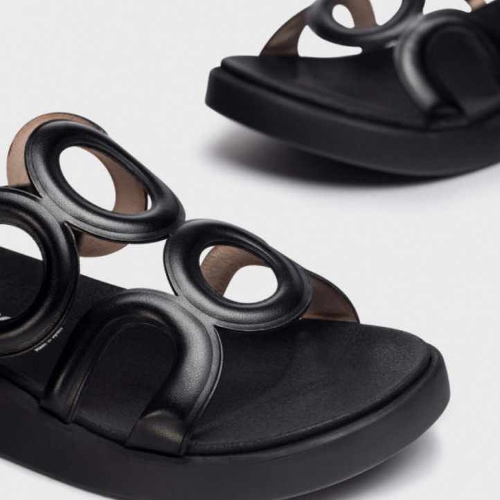 SANDALIAS ARIZONA NEGRO NEGRO WONDERS - Querol online