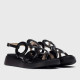 SANDALIAS ARIZONA NEGRO NEGRO WONDERS - Querol online