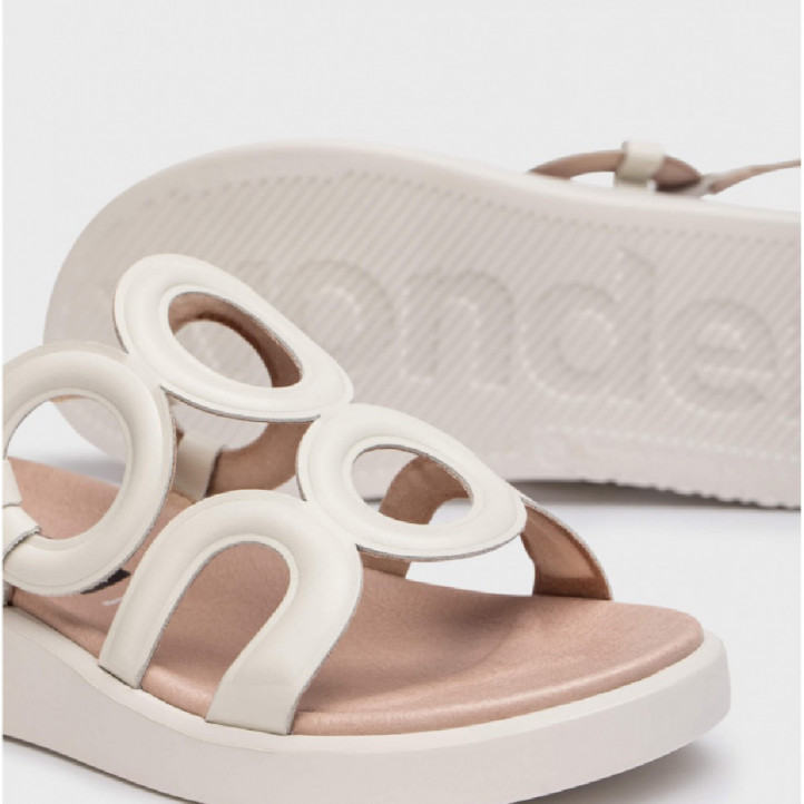 SANDALIAS ARIZONA BLANCO BLANCO WONDERS - Querol online