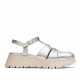 SILVER ZADAR MULTI- STRAPS METALIZADOS WONDERS - Querol online