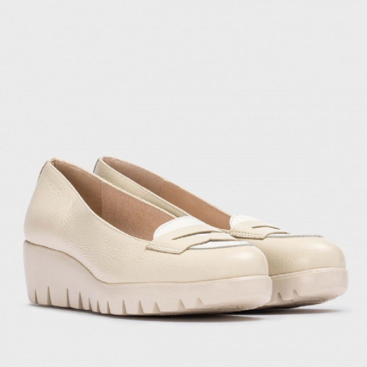 MOCASIN BEIGE CREAM/OFF WONDERS - Querol online