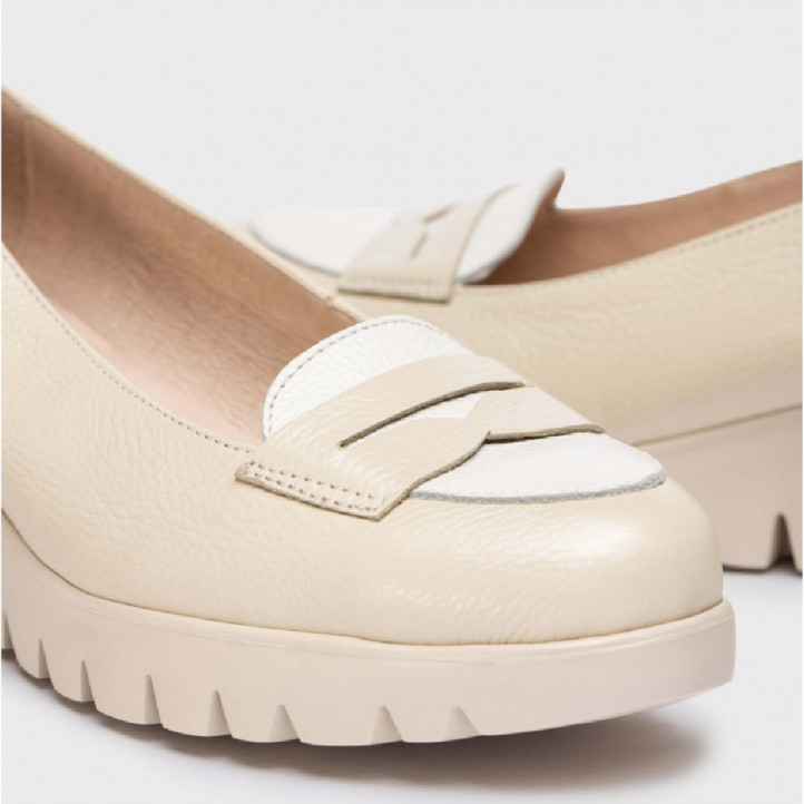 MOCASIN BEIGE CREAM/OFF WONDERS - Querol online