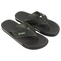 CHANCLAS DE HOMBRE RIDER SPIN THONG AD BLACK/BLACK/WHITE - Querol online