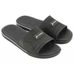 CHANCLAS DE HOMBRE RIDER SPIN SLIDE AD BLACK/GREEN/WHITE - Querol online