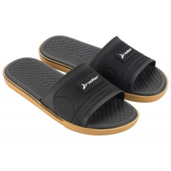 CHANCLAS DE HOMBRE RIDER SPIN SLIDE AD BEIGE/BLACK/BLACK - Querol online