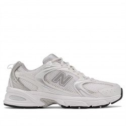 Sabatilles New Balance 530 blancs amb plata metal·litzat - Querol online