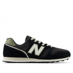 Sabatilles New Balance 373 negres amb detalls verds - Querol online