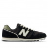 Sabatilles New Balance 373 negres amb detalls verds