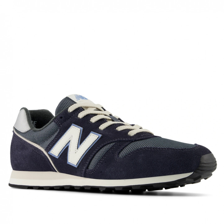 Zapatillas New Balance 373 azules con detalles grises - Querol online