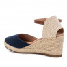 Espardenyes Xti navy d'antelina i jute en la sola
