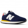 Sabatilles esportives New Balance 237 blaus amb roig i groc