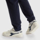 Zapatillas deportivas Diadora game l low waxed blancas y azules - Querol online