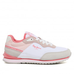 Sabatilles Pepe Jeans london seal blanc i rosa - Querol online