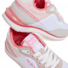 Zapatillas Pepe Jeans london seal blanco y rosa