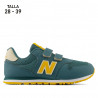 Zapatillas deporte New Balance 500 Hook & Loop verdes y amarillos