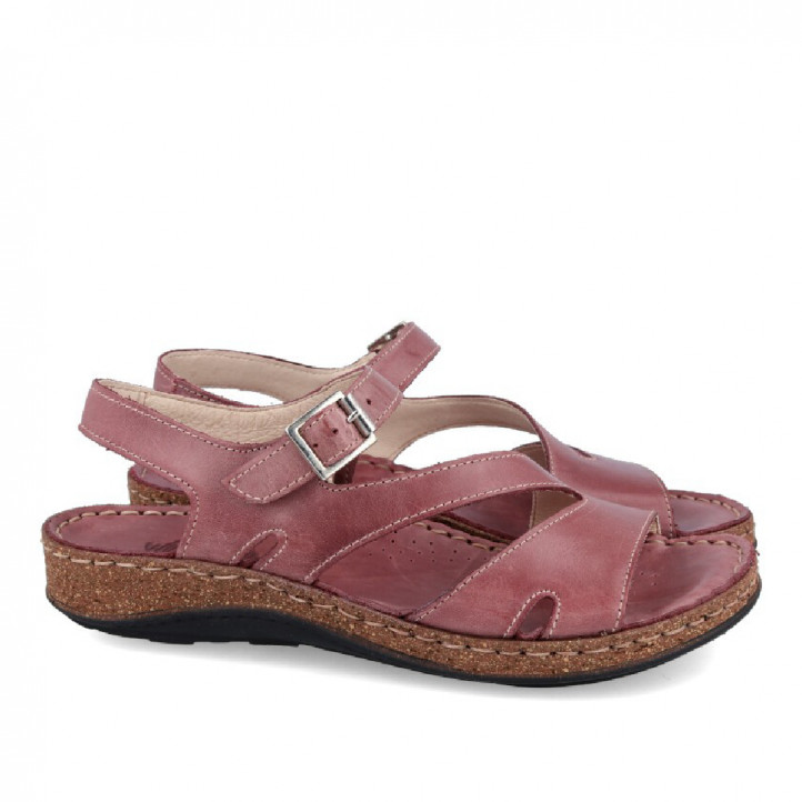 SANDALIA CON CUñA WALK AND FLY MONTANA 3861 35580 WALK AND FLY - Querol online