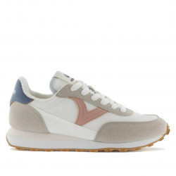 Zapatillas Victoria astro nylon contraste blancas - Querol online