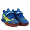 Zapatillas deporte Bull Boys azules oscura con detalles naranjas