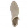 Botins Chika 10 perforat baixos de color beix