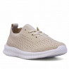 Zapatos planos beige con cordones