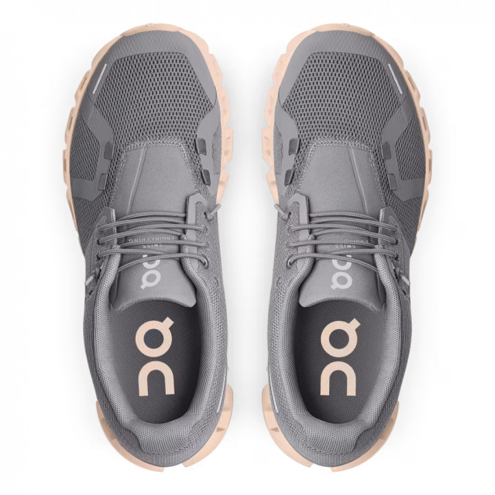 Zapatillas deportivas On Cloud 5 grises oscuras - Querol online