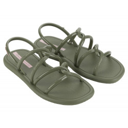 CHANCLAS DE MUJER IPANEMA MEU SOL SANDAL AD GREEN/PINK - Querol online