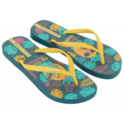 CHANCLAS DE MUJER IPANEMA + MR WONDERFUL IV FEM BLUE/YELLOW - Querol online