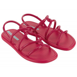 CHANCLAS DE MUJER IPANEMA MEU SOL SANDAL AD DARK PINK/GREEN - Querol online