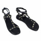 SANDALIAS ROMANAS CON TACHUELAS W&F D610717 A4 WALK AND FLY - Querol online