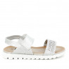 sandalias K-TINNI plateadas con pupruina