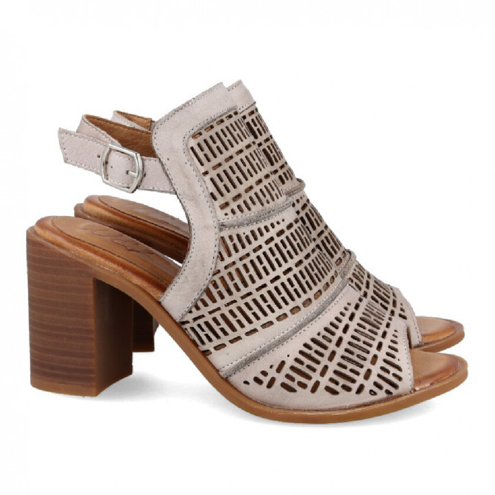 SANDALIAS DE TACON ALTO W&F H21-254 A4 WALK AND FLY - Querol online