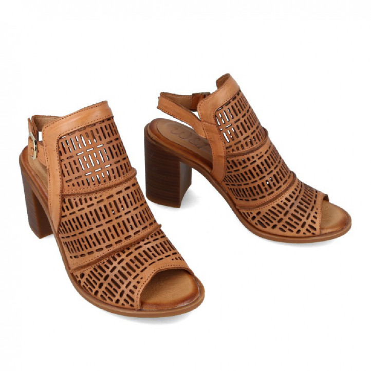 SANDALIAS DE TACON ALTO W&F H21-254 A4 WALK AND FLY - Querol online