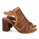 SANDALIAS DE TACON ALTO W&F H21-254 A4 WALK AND FLY - Querol online