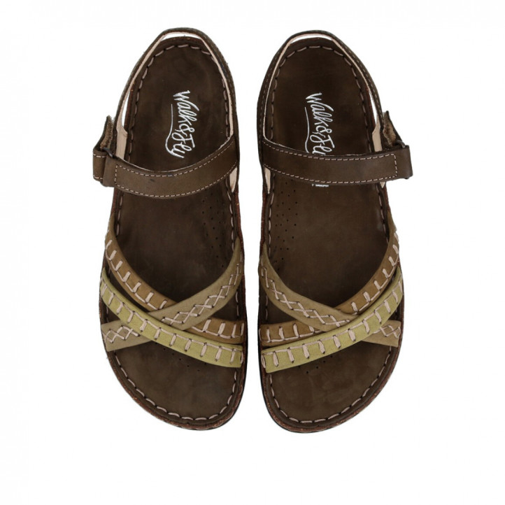 SANDALIAS VERANIEGAS DE MUJER WALK AND FLY 3861 40941 A3 WALK AND FLY - Querol online