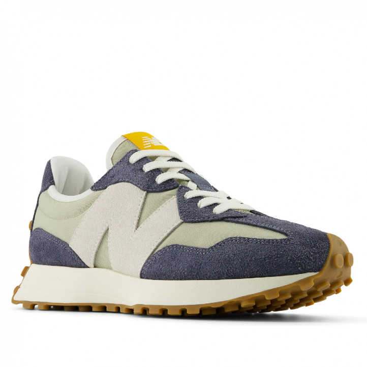 Sabatilles New Balance 327 verd i porpra - Querol online