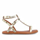 SANDALIAS ROMANAS CON TACHUELAS W&F D610717 A4 WALK AND FLY - Querol online