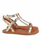 SANDALIAS ROMANAS CON TACHUELAS W&F D610717 A4 WALK AND FLY - Querol online