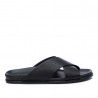 Sandalias Xti negras cruzadas con tiras anchas
