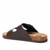 Sandalias Xti marrones con doble hebilla y estilo bio