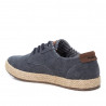 Sabates sport Refresh blaus amb acabat desgastat i sola de jute