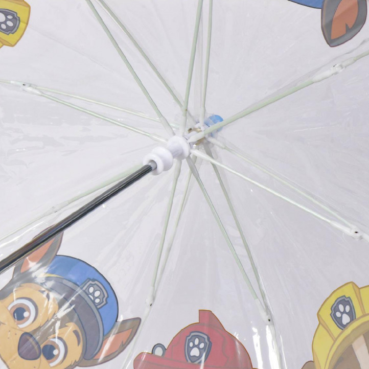 Paraigües Cerda transparent amb personatges de paw patrol - Querol online