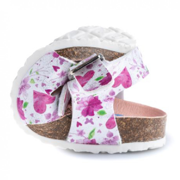 sandalias Pablosky con corazones y flores y estilo bio - Querol online