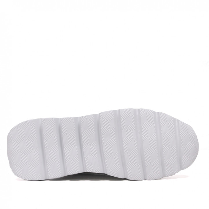 Zapatillas Amarpies perforadas blancas con detalle metálico - Querol online