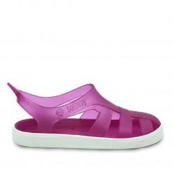 Chanclas Pablosky rosas con contraste de suela blanca - Querol online