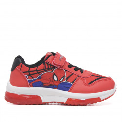Zapatillas deporte Cerda con luces de spiderman con detalles de telarañas - Querol online
